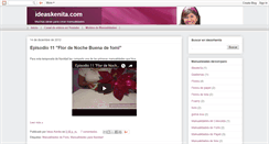 Desktop Screenshot of ideaskenita.com